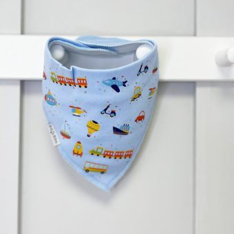 Billy's Bib-Blue Transportation