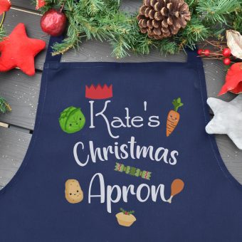 Alternative view of Personalised Christmas Apron-Christmas Dinner Apron(Adult)