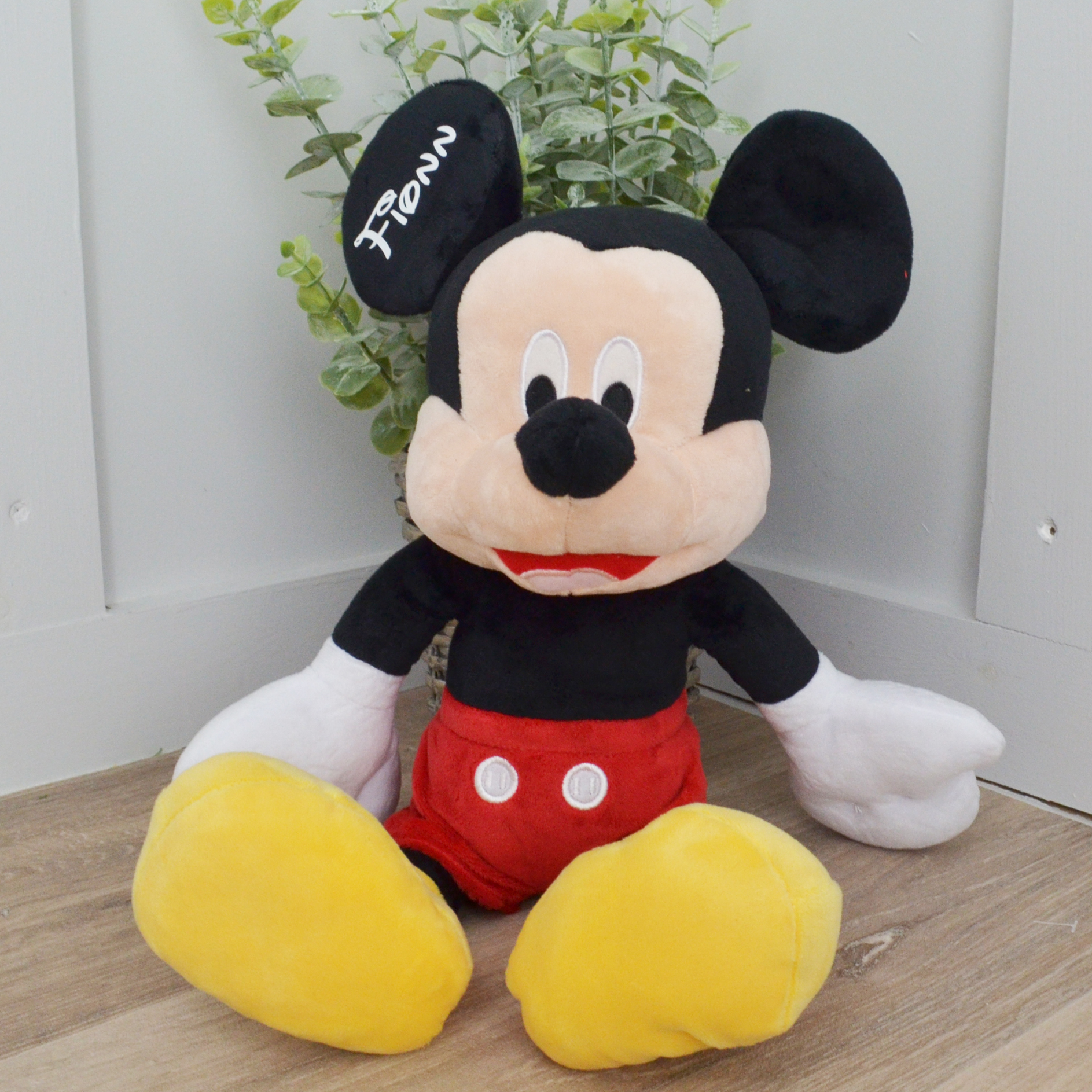 Personalised Teddy-Mickey Mouse