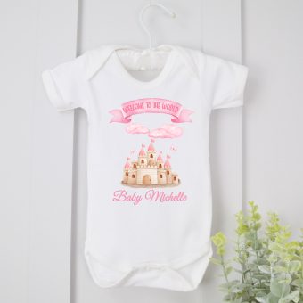 Personalised Baby Vest-Welcome To The World Magical